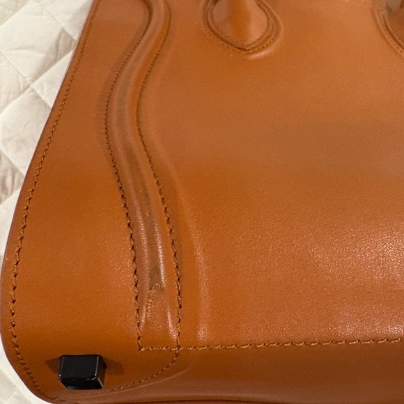 Celine Phantom Caramel Leather Tote - Picture 7 of 12